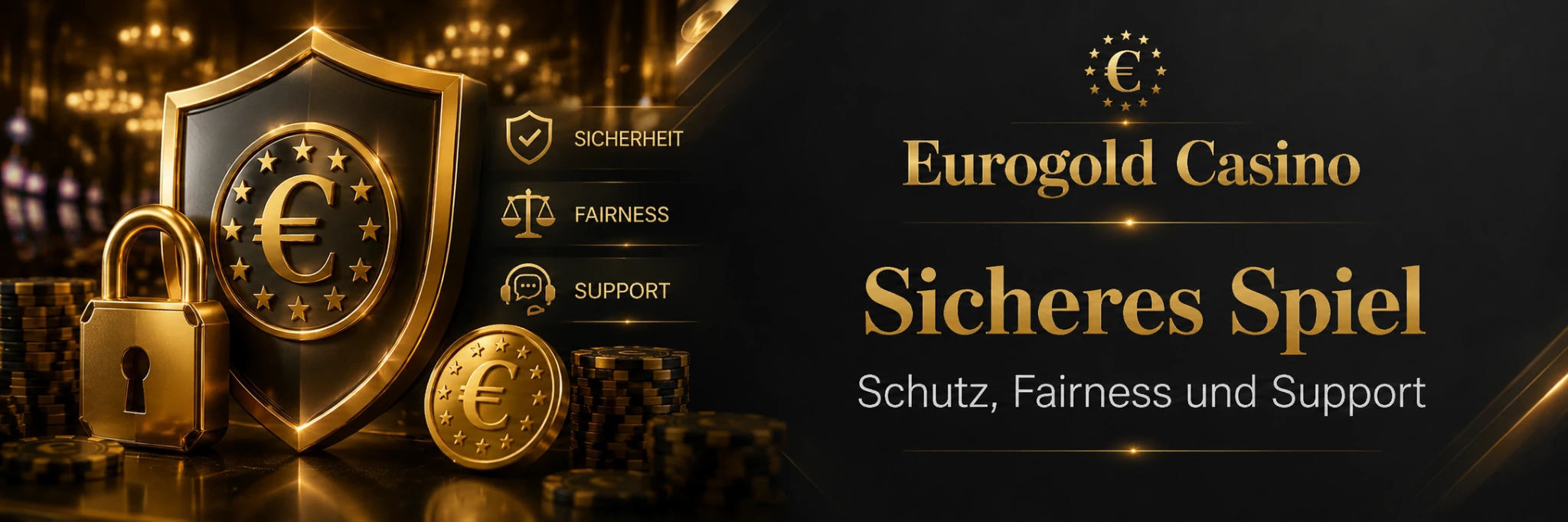 Eurogold Casino sicheres Spiel Schutz Fairness Support